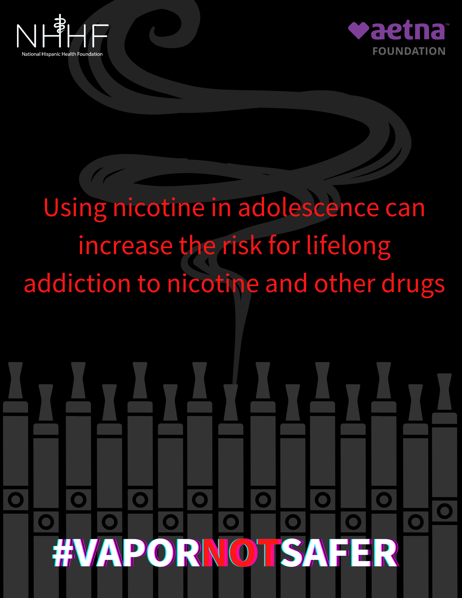 NHHF Stop Vaping Campaign Fact Sheets & Infographics